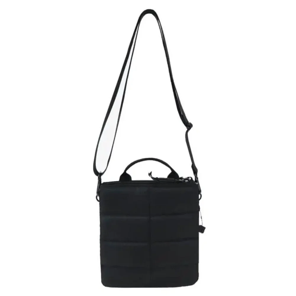 Hedgren Bethel Crossbody Bag Purse Black Sustainable Nylon Quilted Nordstrom